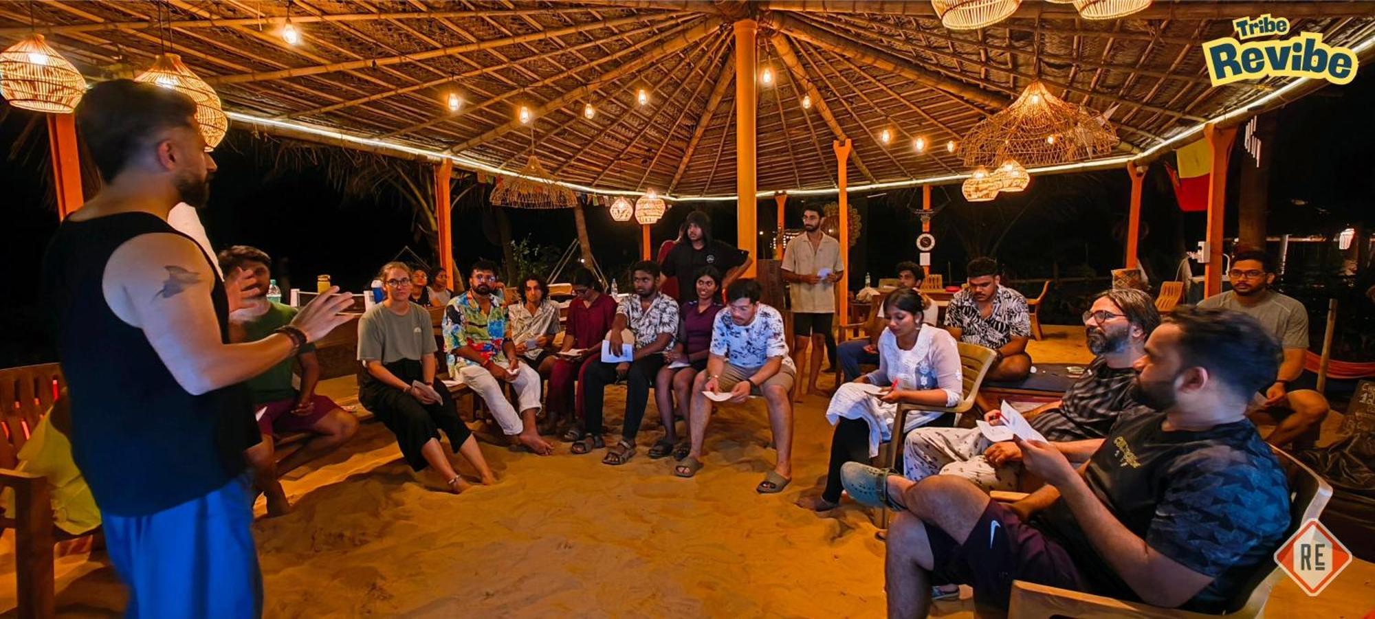 Revibe Beach Hostel Gokarna Gokarna  Buitenkant foto
