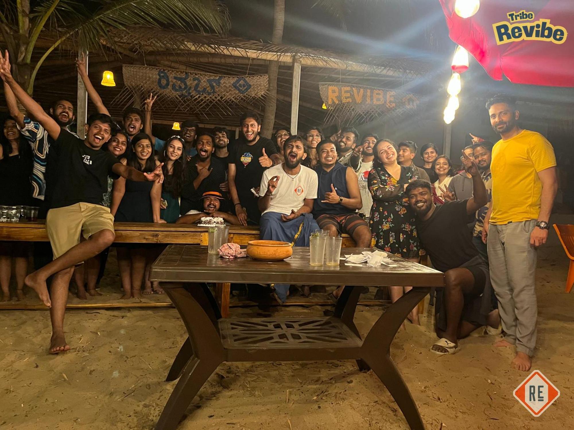Revibe Beach Hostel Gokarna Gokarna  Buitenkant foto